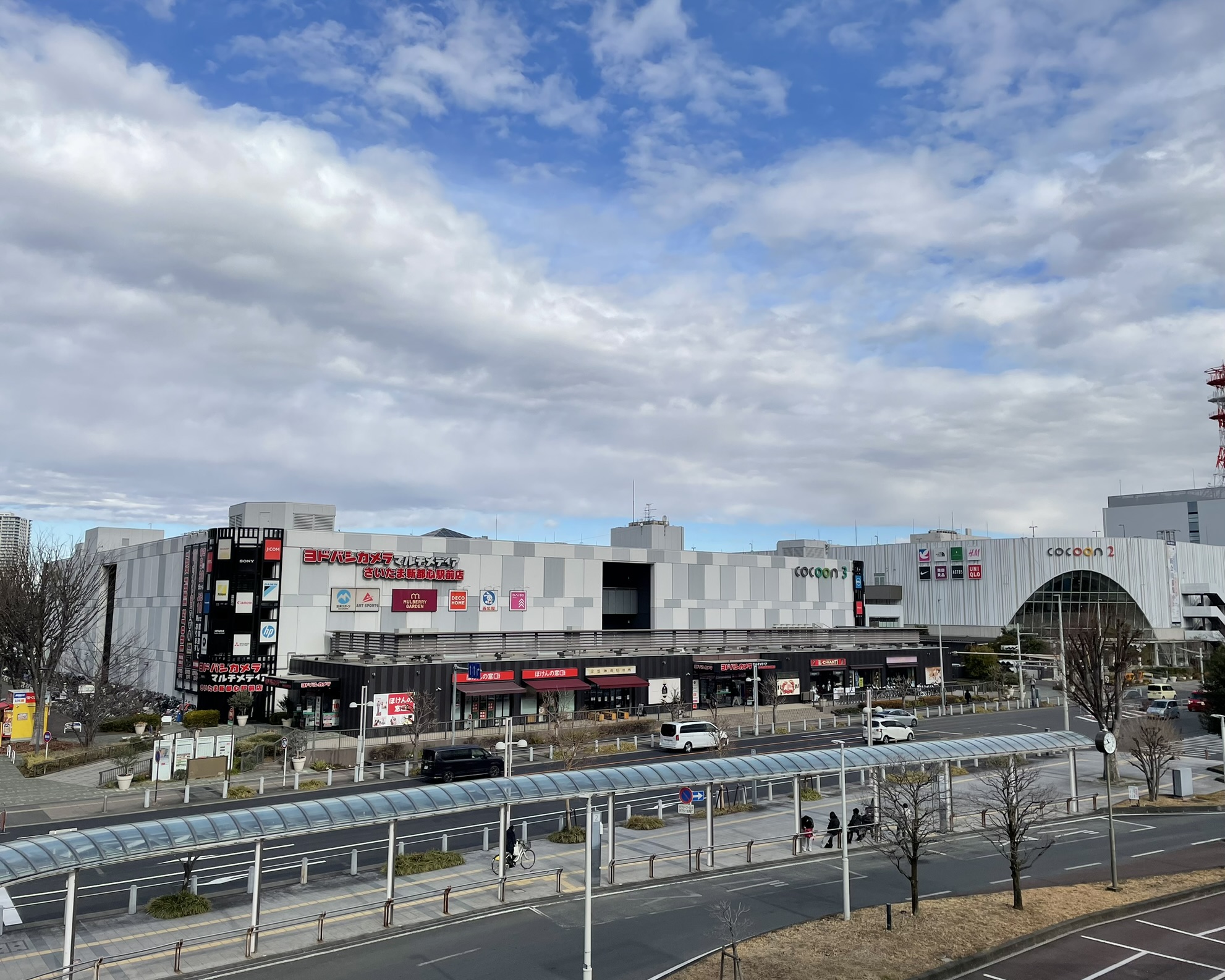 さいたま新都心_駅前_俯瞰